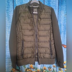 Marc New York Performance Olive Green Jacket NWOT  Size Small